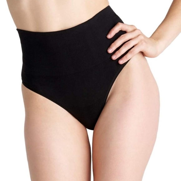 Yummie Other - NEW Essentials By Tummy Tank Nylon Seamless Shaping Thong Tummy Control S/M
